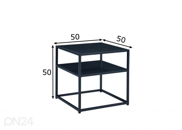 Sivupöytä mitat