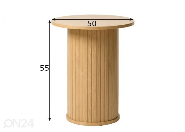 Sivupöytä mitat