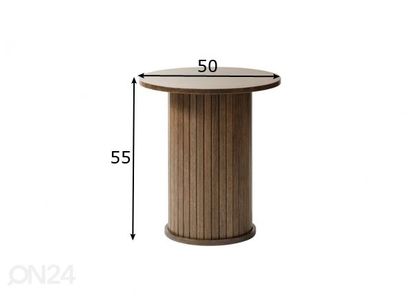 Sivupöytä mitat