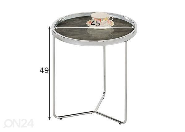 Sivupöytä Astor mitat