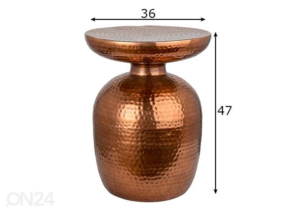 Sivupöytä Orient mitat