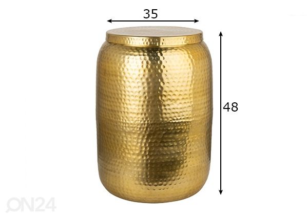 Sivupöytä Orient mitat