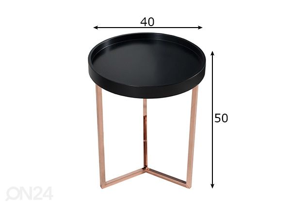 Sivupöytä / tarjoilupöytä Modular mitat
