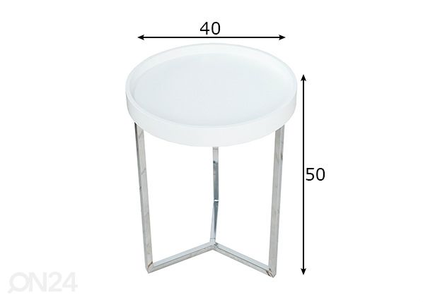 Sivupöytä / tarjoilupöytä Modular mitat
