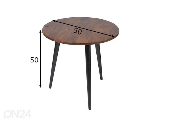 Sivupöytä Tom Tailor mitat