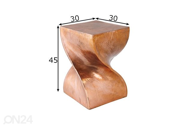 Sivupöytä Twist mitat