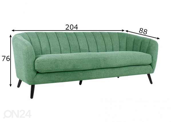 Sohva Melody mitat