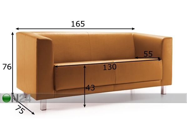 Sohva VANCOUVER BOX, 3 -ist mitat