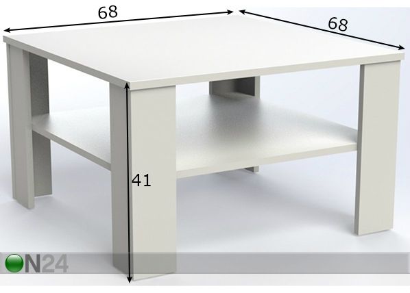 Sohvapöytä mitat