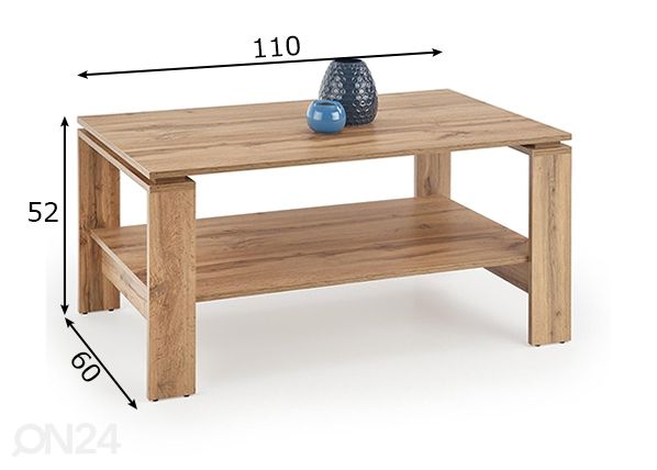 Sohvapöytä mitat