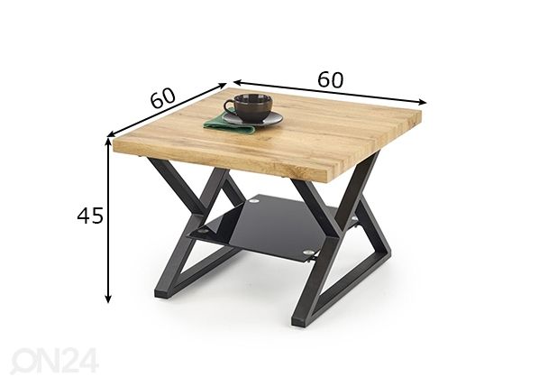 Sohvapöytä mitat