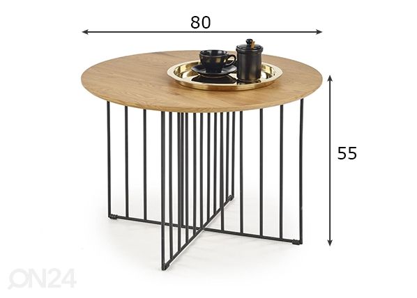 Sohvapöytä mitat