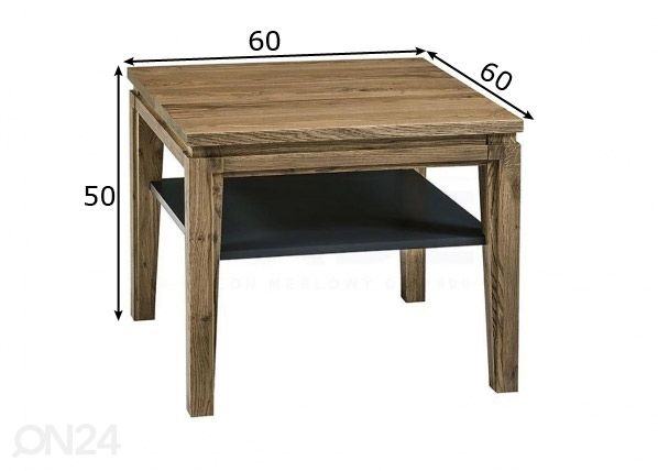 Sohvapöytä mitat