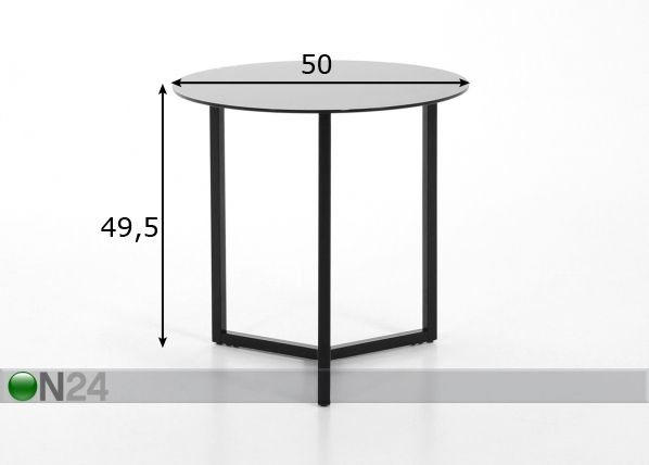 Sohvapöytä BRUNETTA mitat