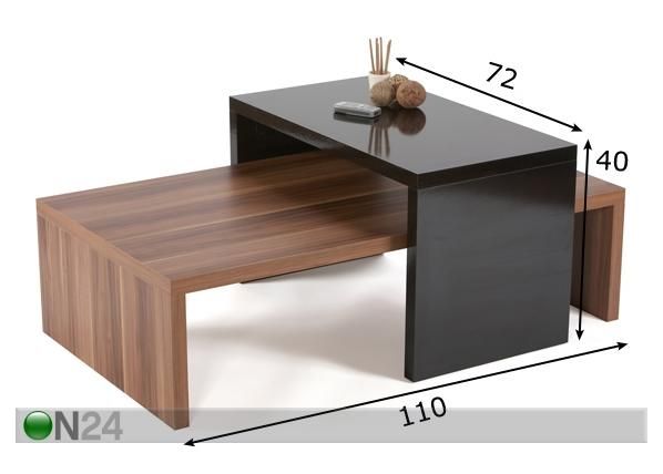 Sohvapöytä EGO mitat