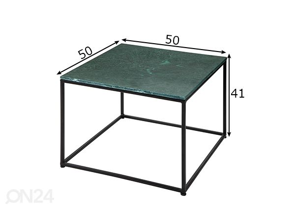 Sohvapöytä Elements mitat