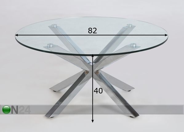 Sohvapöytä Heaven mitat