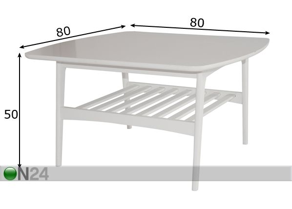 Sohvapöytä MAJA mitat