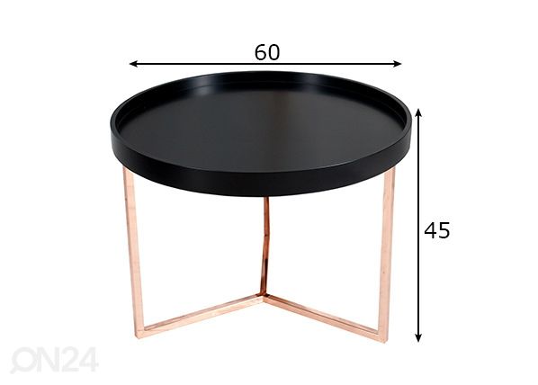 Sohvapöytä Modular mitat