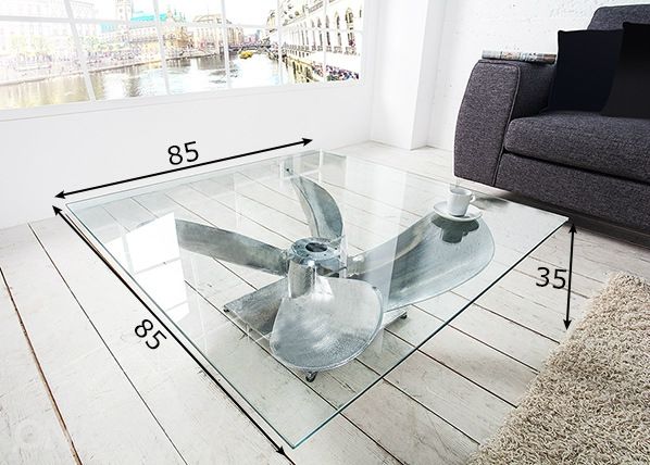 Sohvapöytä Ocean mitat