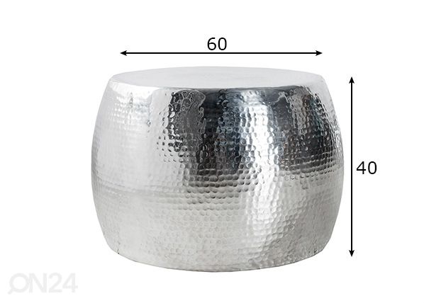 Sohvapöytä Orient mitat