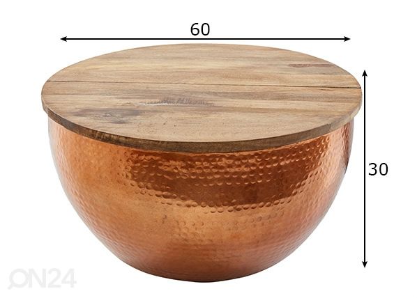 Sohvapöytä Orient mitat