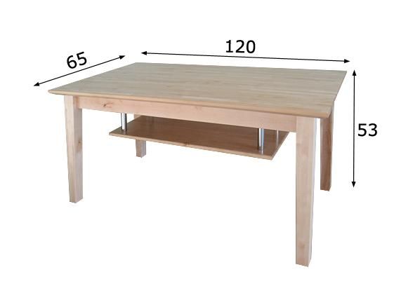 Sohvapöytä PIANO mitat