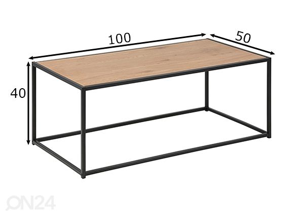 Sohvapöytä Spectral mitat