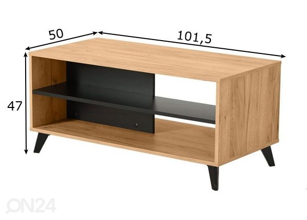 Sohvapöytä Umbria mitat