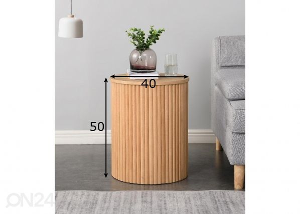 Sohvapöytä Verso Ø 40 cm mitat