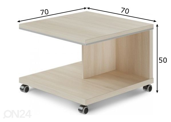 Sohvapöytä Wels mitat