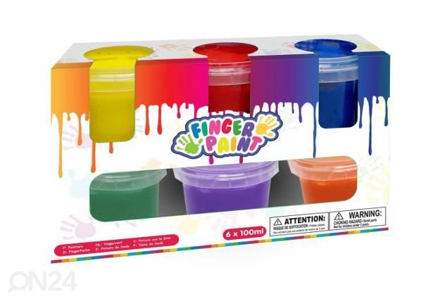 Sormivärit Kid's Dough 6 x 100 ml
