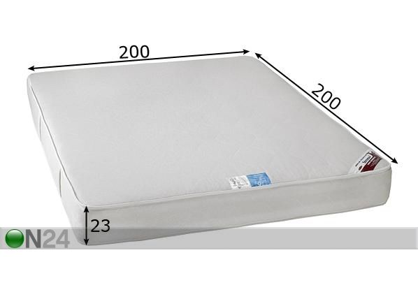 Stroma patja Kookos Ekologinen 200x200 cm mitat
