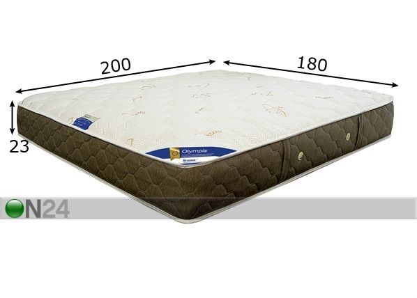Stroma patja Olympia 180x200 cm mitat