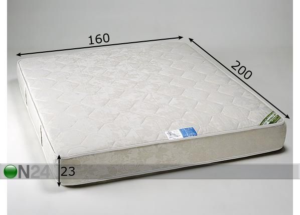 Stroma patja Ortopedinen ekologinen 160x200 cm mitat