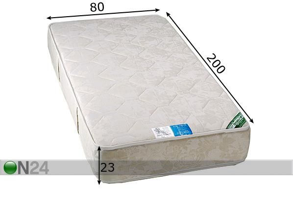 Stroma patja Ortopedinen ekologinen 80x200 cm mitat