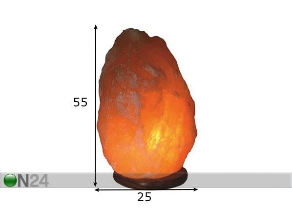 Suolalamppu 45-50 kg mitat