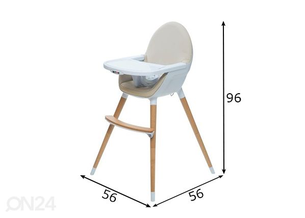 Syöttötuoli Britton Fika