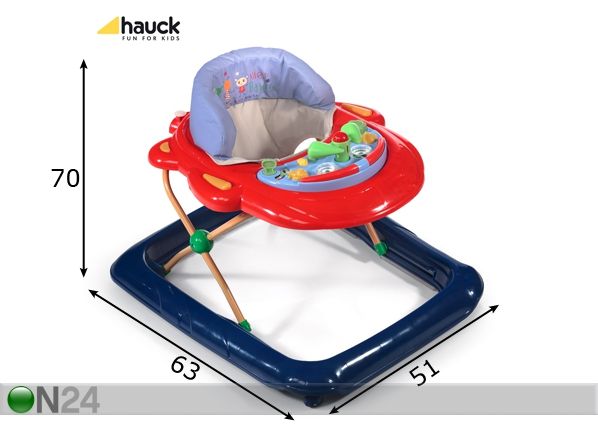 Taaperotuoli HAUCK PLAYER ALIEN-BABY mitat