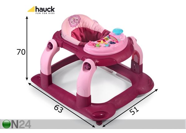 Taaperotuoli HAUCK PLAYER CUTE BABY mitat