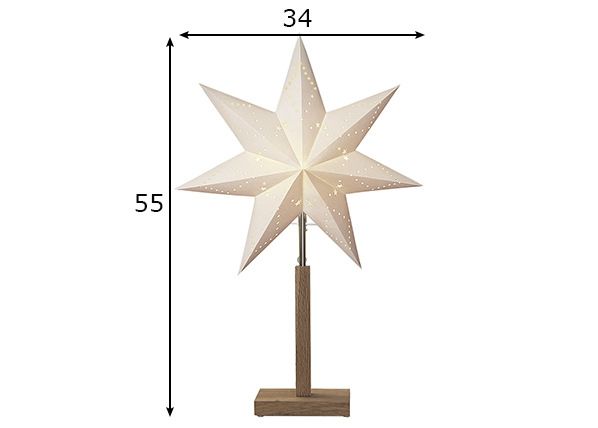 Tähti KARO 55 cm mitat