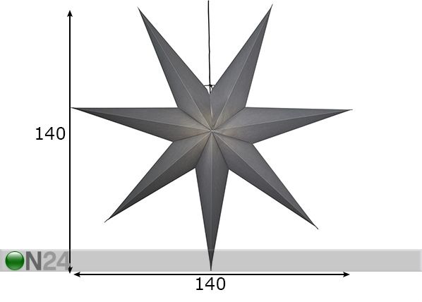 Tähti Ozen 140 cm mitat