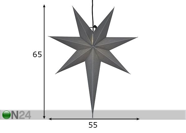 Tähti Ozen 65 cm mitat