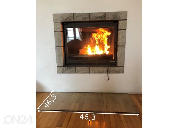 Takan eduslasi 46,3x46,3x0,6 cm mitat