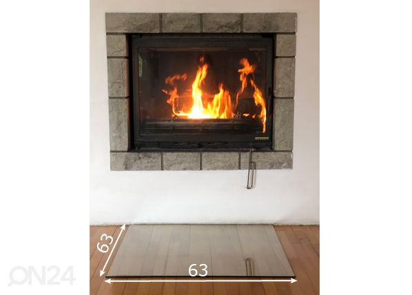Takan eduslasi 63x63x1,2 cm mitat