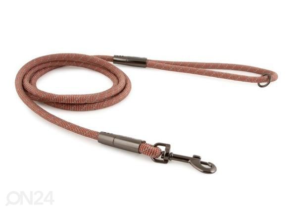 Talutushihna casual 180 cm x 8 mm harmaa/kaneli