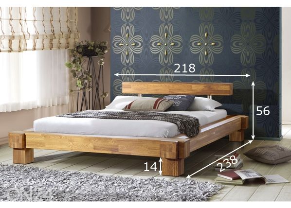 Tammi sänky Viktoria 180х200 cm mitat
