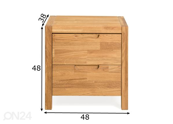 Tammi yöpöytä Horte mitat