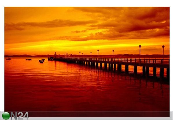 Taulu AURINGONLASKUN SILTA 40x60 cm