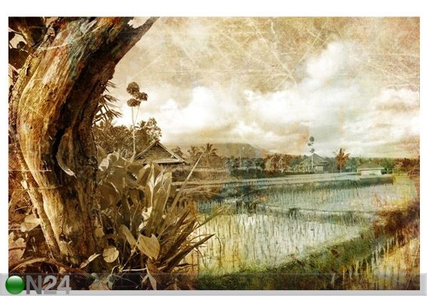 Taulu BALINESE RICE FIELDS 75x50 cm